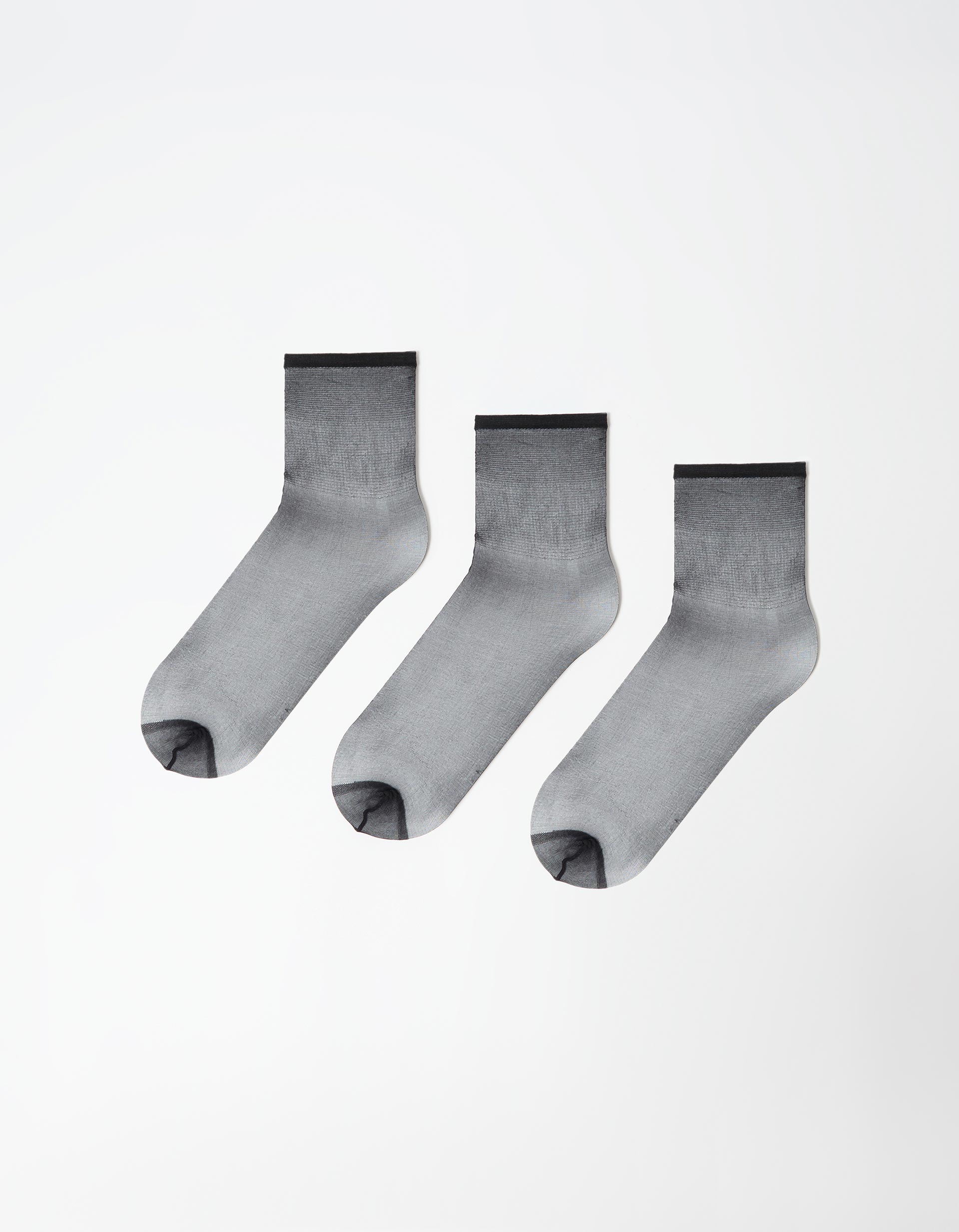 Pack 3 Pares Meias 20DEN 'DIM', Mulher, Bege