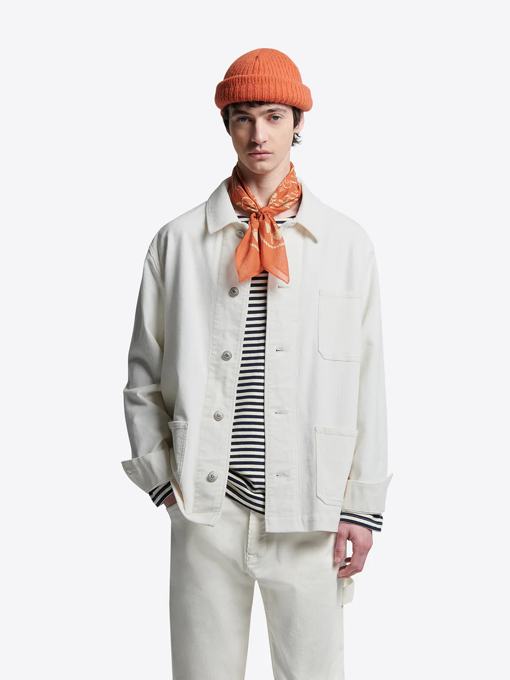 Surchemise en velours côtelé - L'atelier