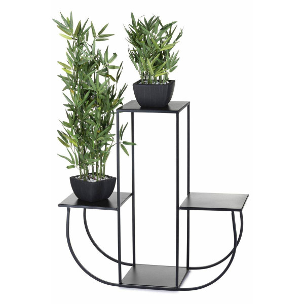 Kwietnik ARKA 70 cm industrialny czarny kwietnik
