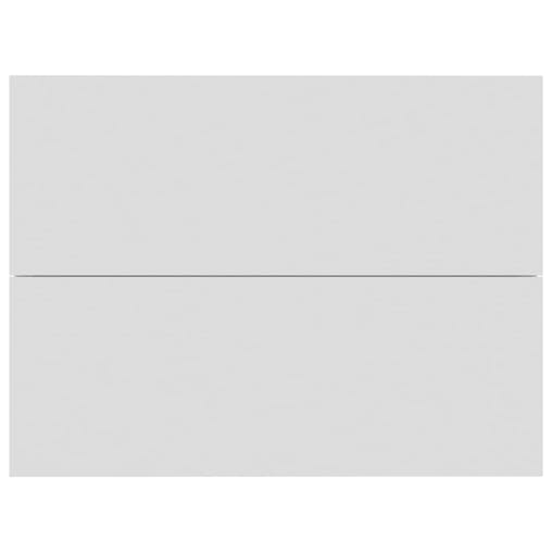 NNEVL Bedside Cabinets 2 pcs White 40x30x30 cm Chipboard