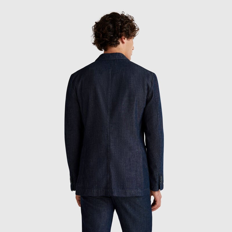 Chambray blazer