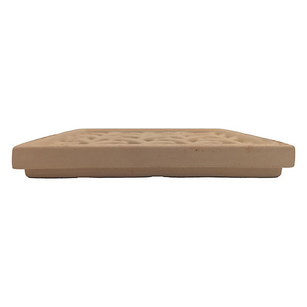 Grille d aération rectangulaire terre cuite - 24x25 cm (Rose Clair)