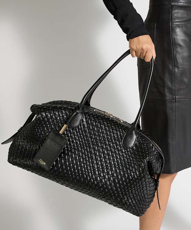 Deliberate Holdall Black - Woven Holdall