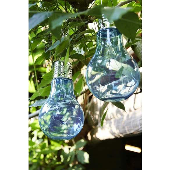 Solar-Außenleuchte, Höhe: 17 cm, transparent, inkl. Leuchtmittel