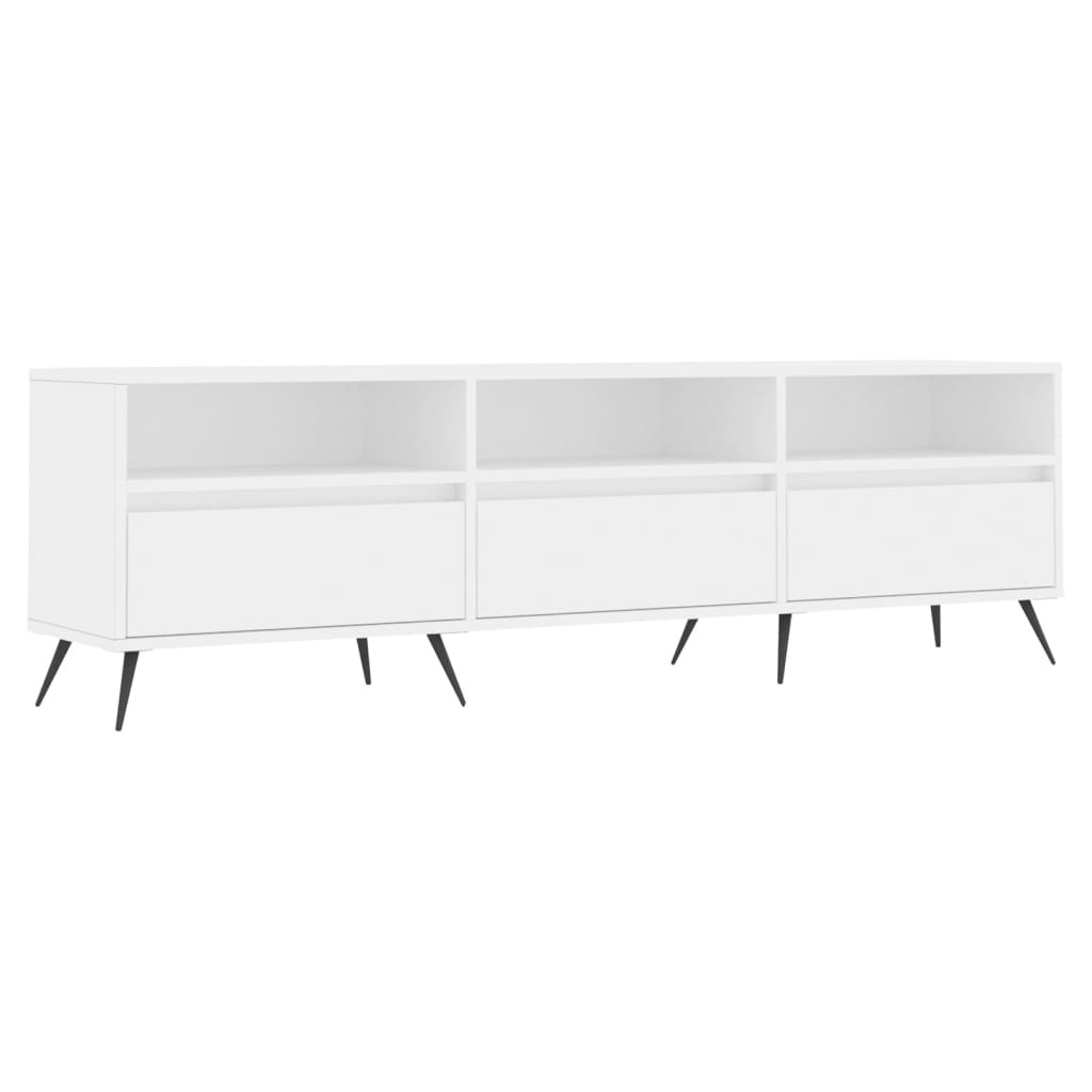 Szafka Pod Telewizor Biały Stolik Półka Szafka RTV150x30x44.5 cm