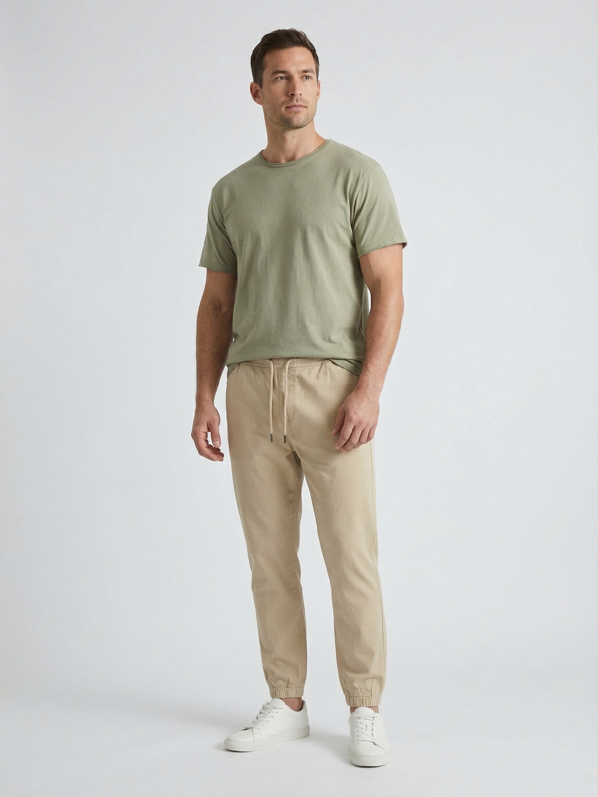 Bawełniane spodnie jogger