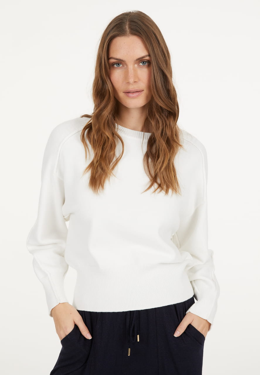 Pullover im Sweatshirt-Look