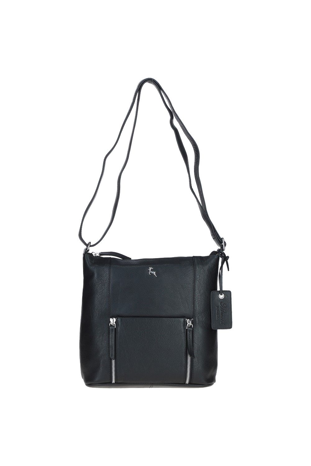 Ashwood Leather Donegal' Practical Real Leather Shoulder Bag