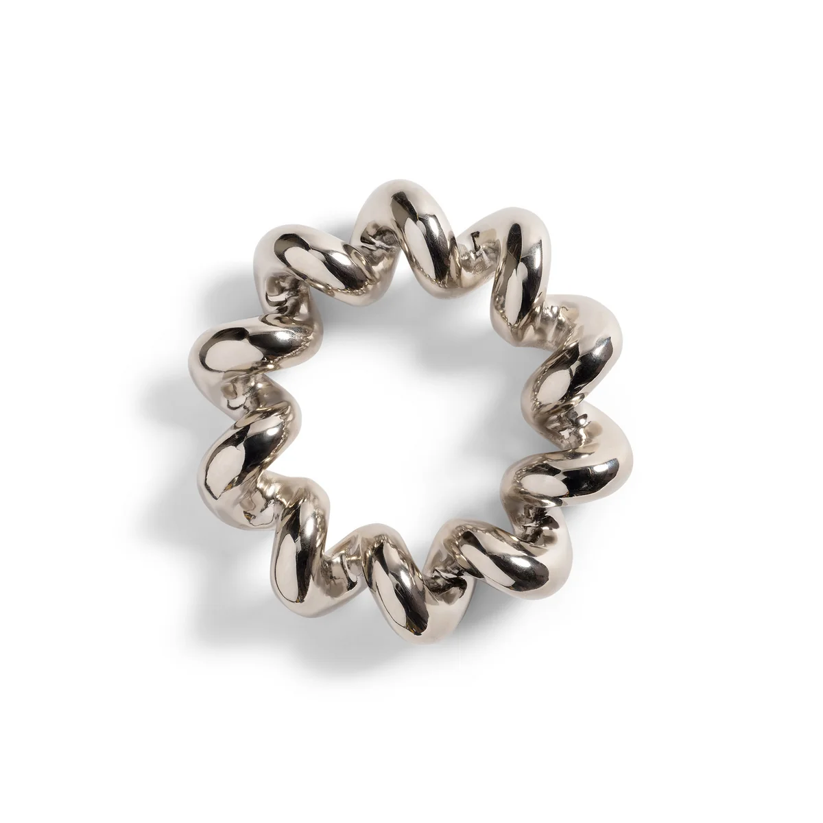 &klevering - Twist Topfuntersetzer, Ø 17,5 cm, silber