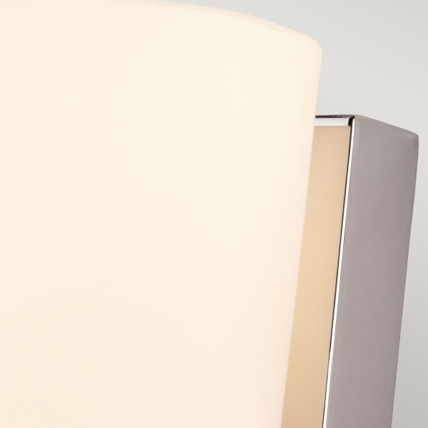Kinkiet srebrny Lanza 1xG9x3W wym:30,5x18,4x12,7cm IP44 Hinkley