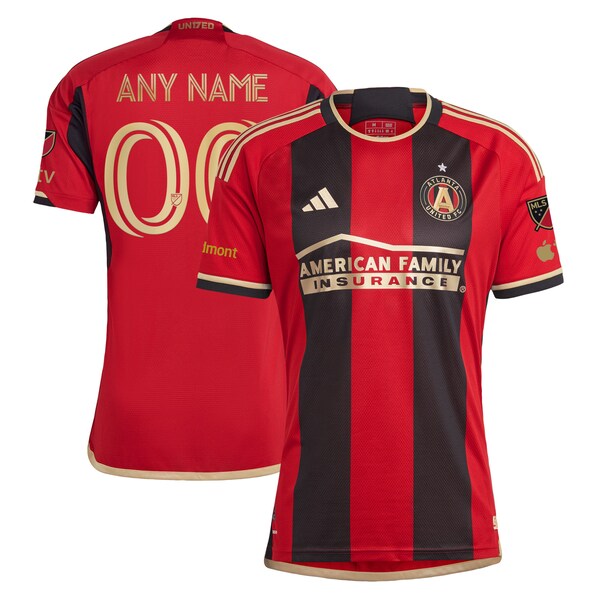 Atlanta United FC adidas 2024 The 17s' Kit Authentic Custom Jersey - Black