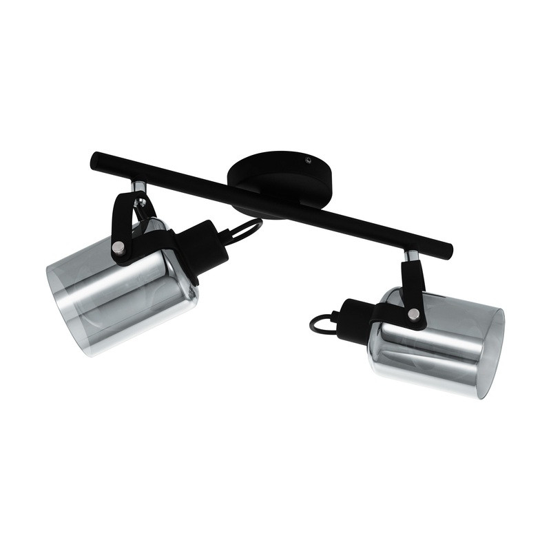 Spot Berregas noir E27 2 x 40 W EGLO