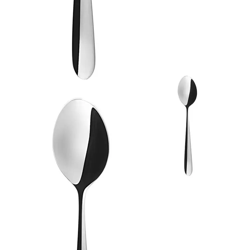Kaffeelöffel 4er-Set Basic Alpha