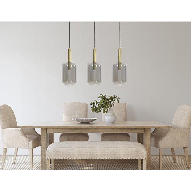 Light & Living - Hanglamp Lekar - 100x22x32 - Brons