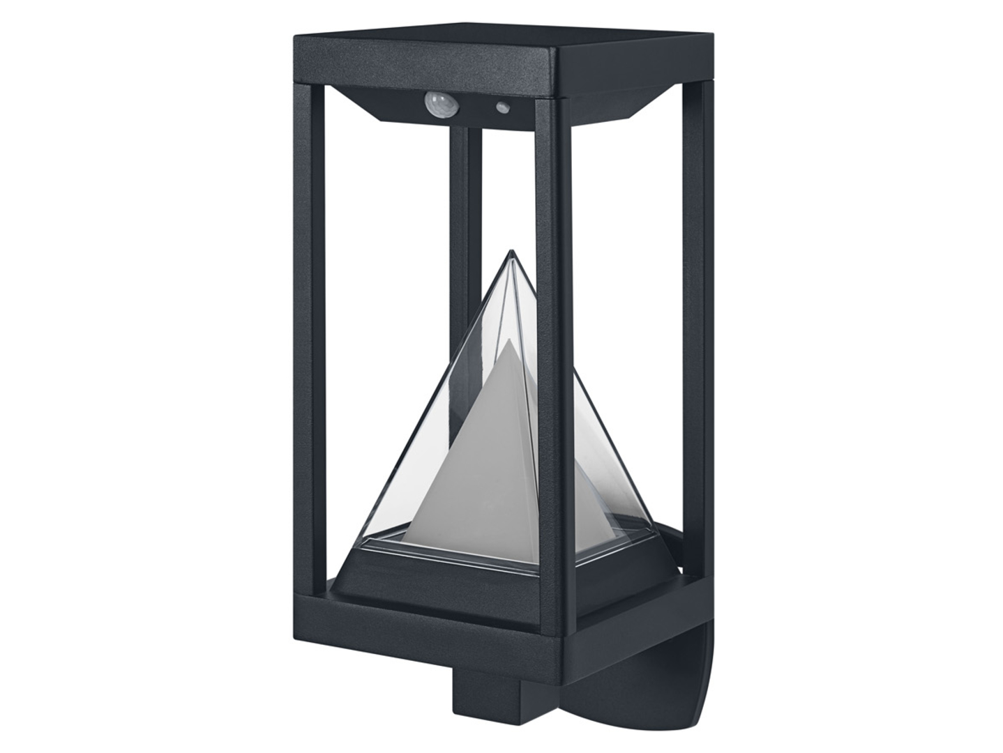 Lampa solarna Smart BT LED z czujnikiem dnia i nocy czarna