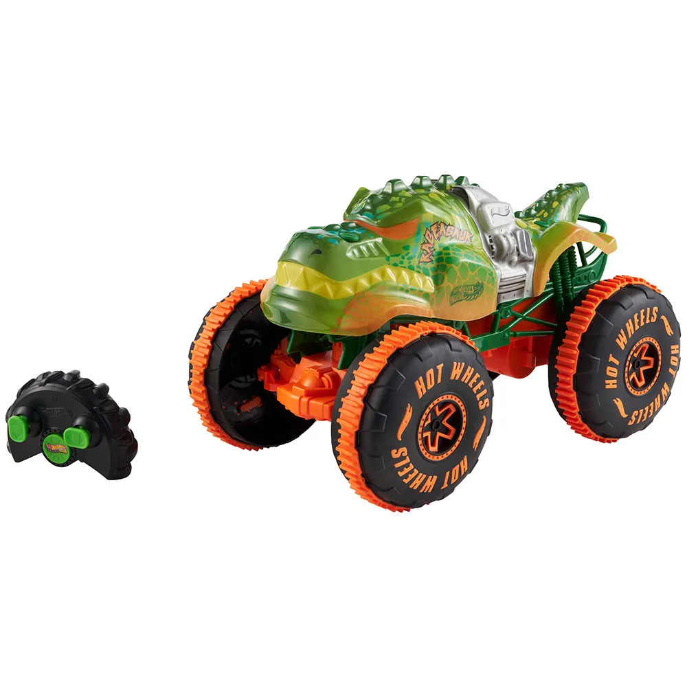 Hot Wheels Sharks Vs Dinosaurs Monster Trucks Remote Control Car
