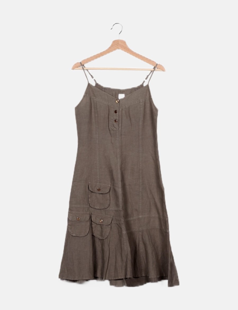 Camaïeu casual dress Flowing Material|Linen