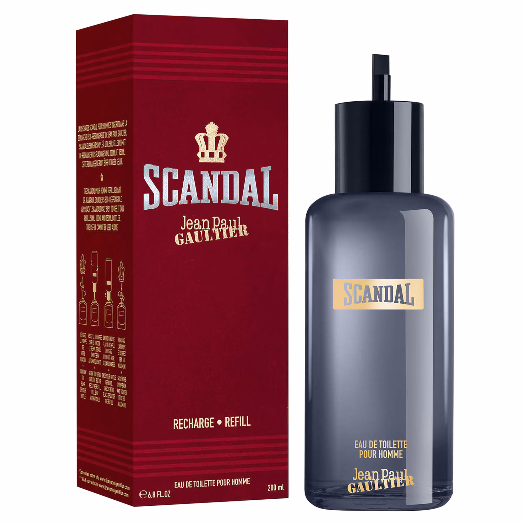 SCANDAL POUR HOMMEEau de toilette - recharge