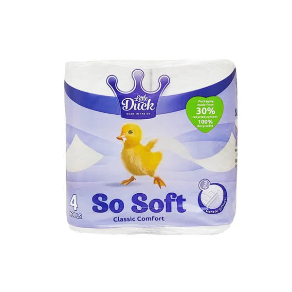 So Soft Toilet Tissue Classic 4 Pack