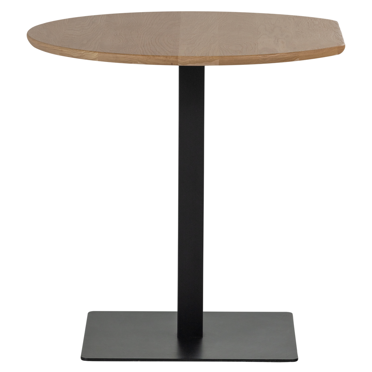 WOOOD bistro tafel eindstuk dl 80x74cm Tablo - Transparant