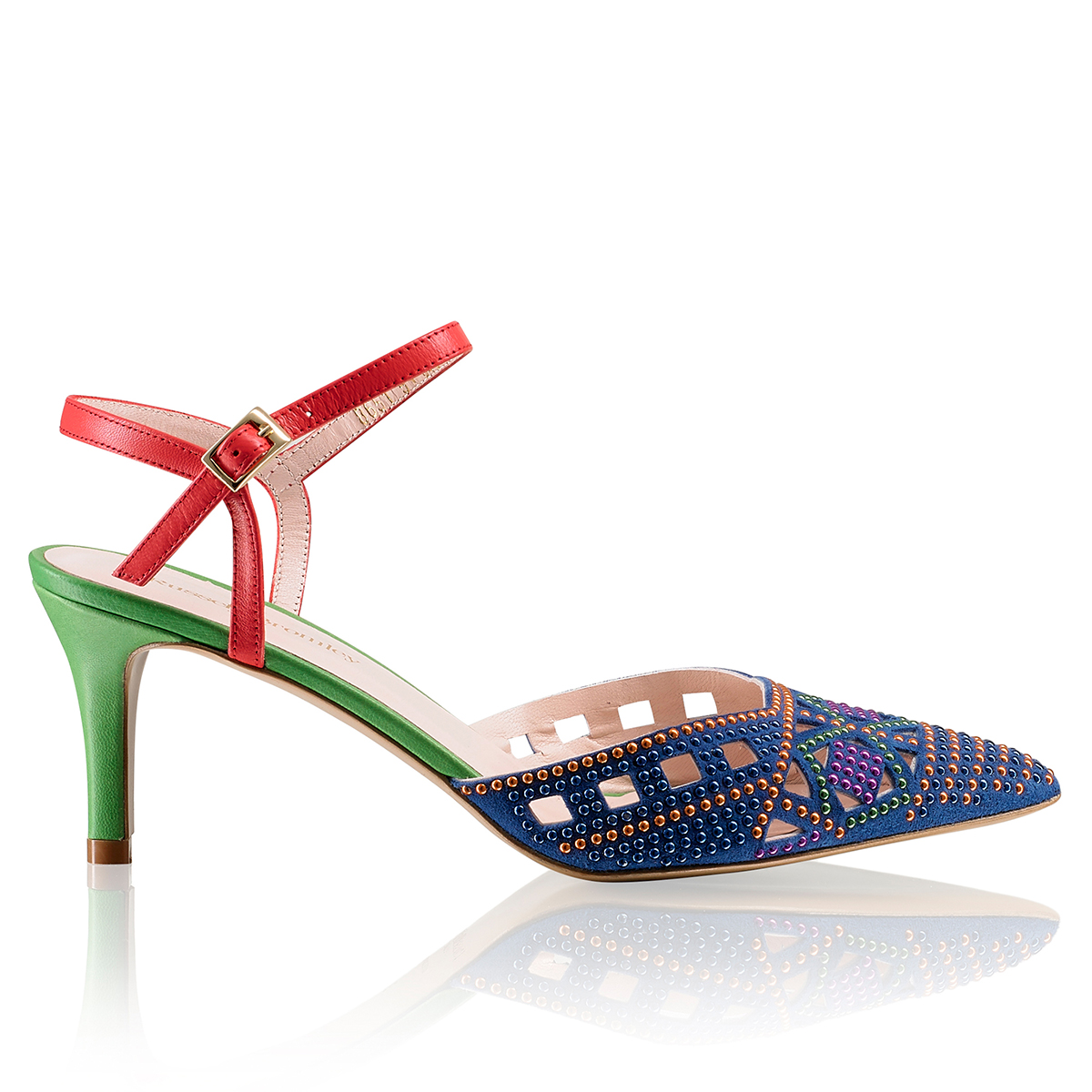 Russell & Bromley VIVID Cut Out Slingback