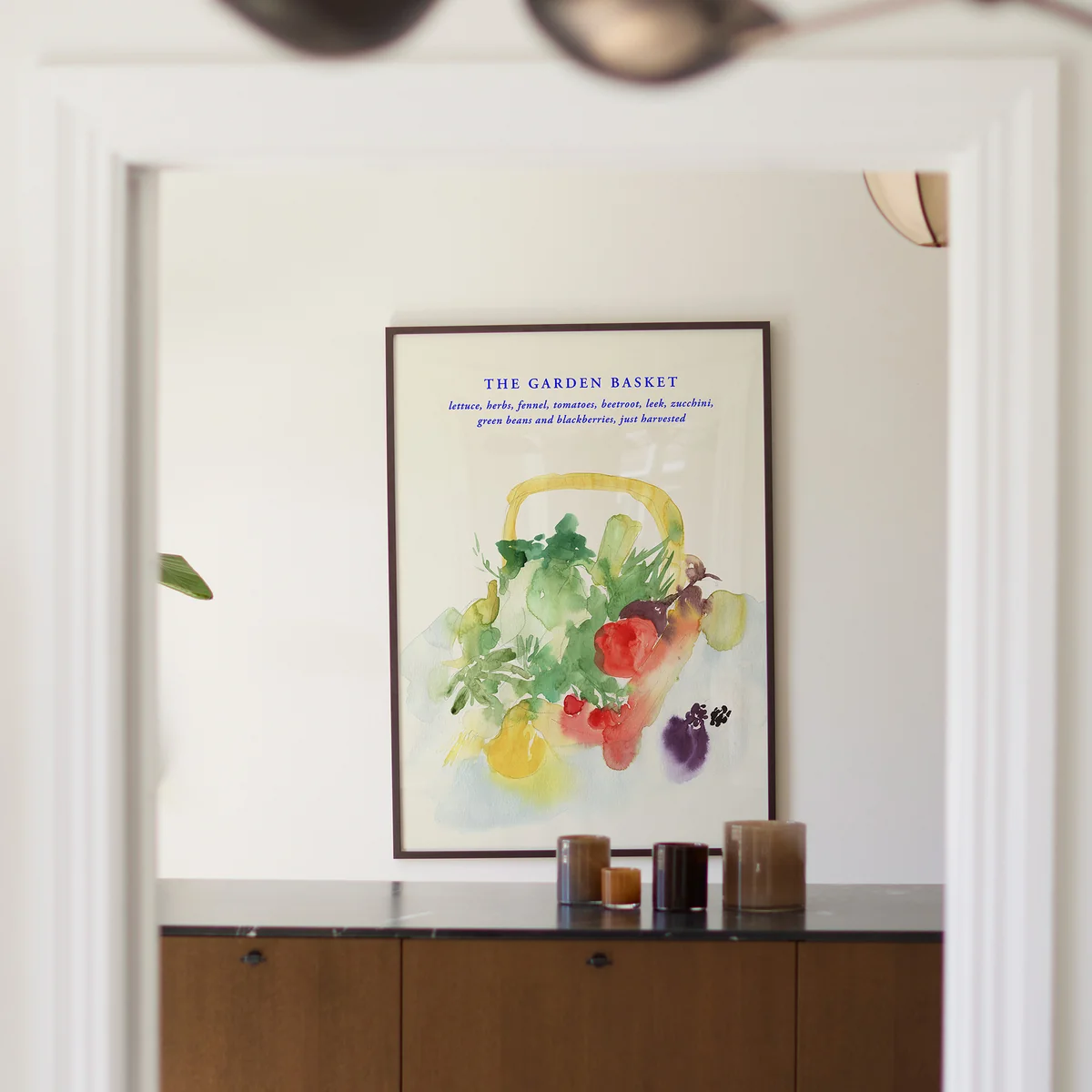 Paper Collective - The Garden Basket Poster