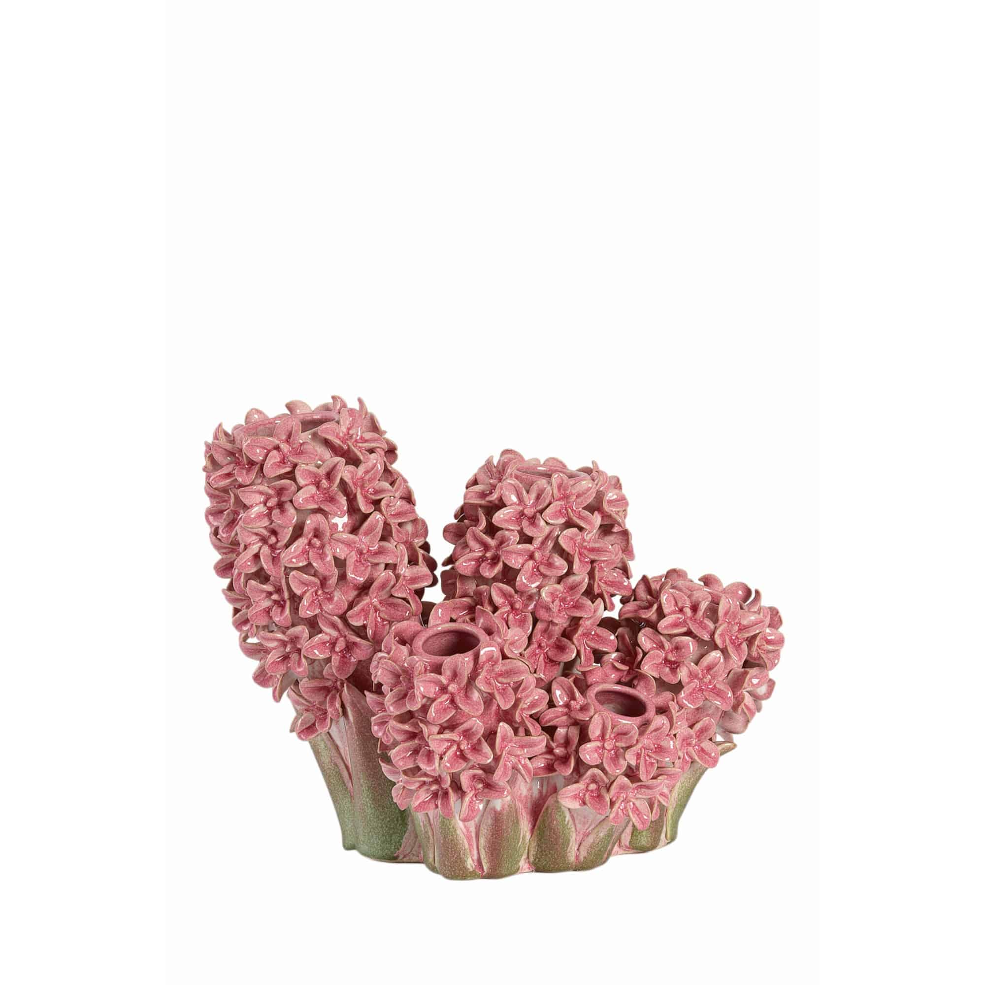 Light & Living vaas Flower - roze - 35x21x28cm
