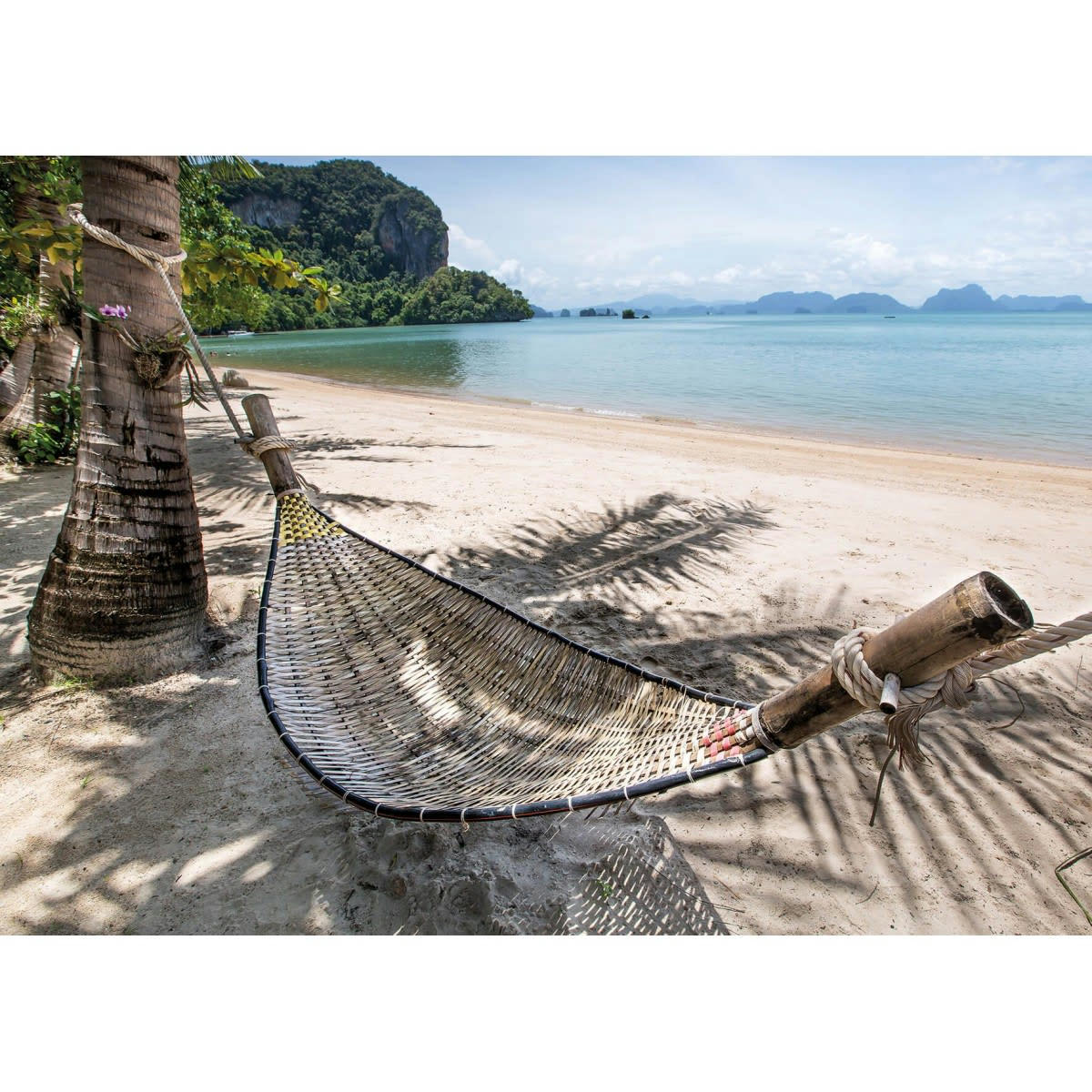 PLAGE - Tableau sur toile relaxing 30x45 cm