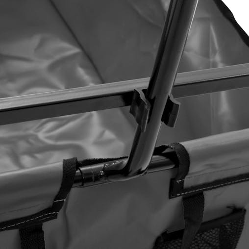 NNEVL Folding Hand Trolley Steel Grey