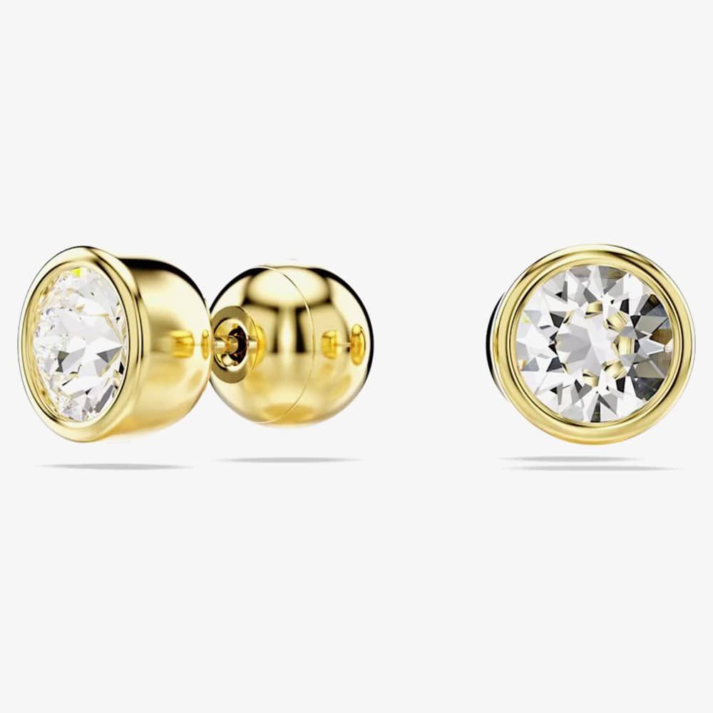 Swarovski Swarovski Imber Gold Plated White Crystal Stud Earrings 5681552