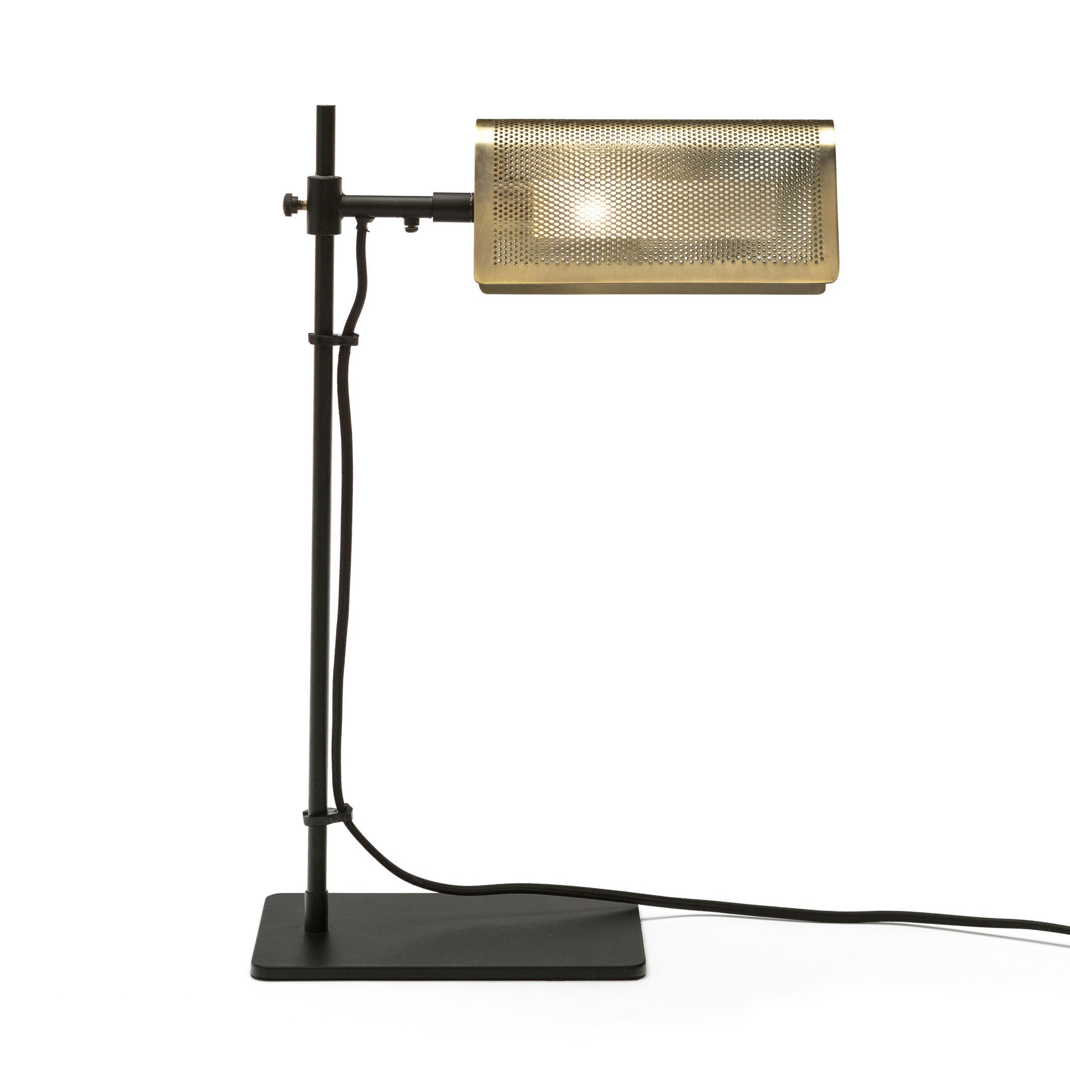 Lampe à poser métal perforé Darja