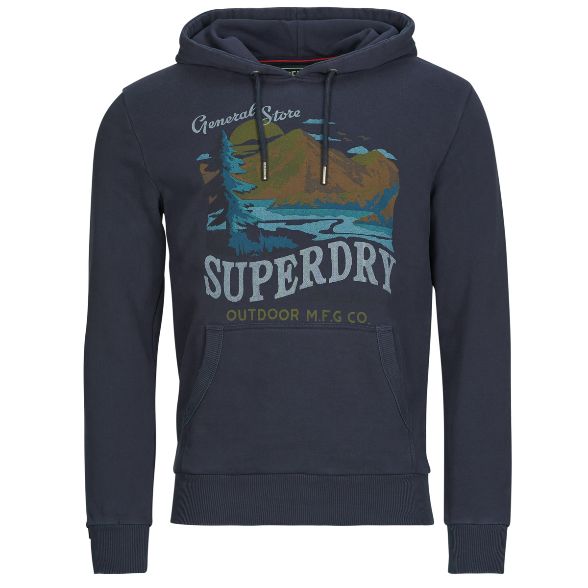 Superdry - Outdoors Mountain Rlxd Hood - Eclipse / Navy