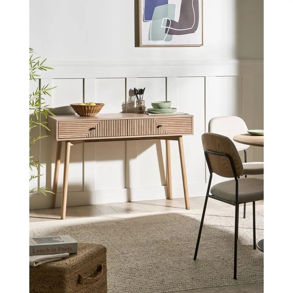 RONGE - Consoletafel - Lichtbruin - MDF