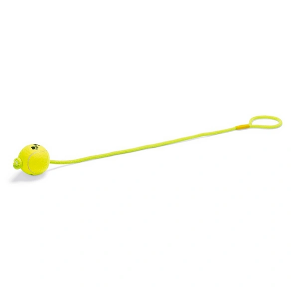 Tennisball, gelb, Gummi