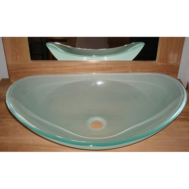 Vasque pirogue 56 x 36,5 x 15 cm AYOR BATHROOM