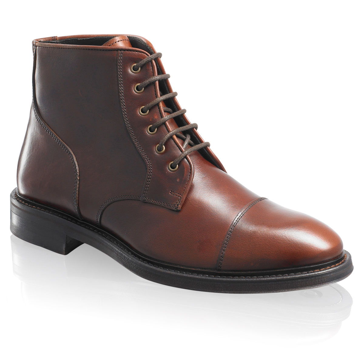 Russell & Bromley PORTOBELLO Toe Cap Lace Boot