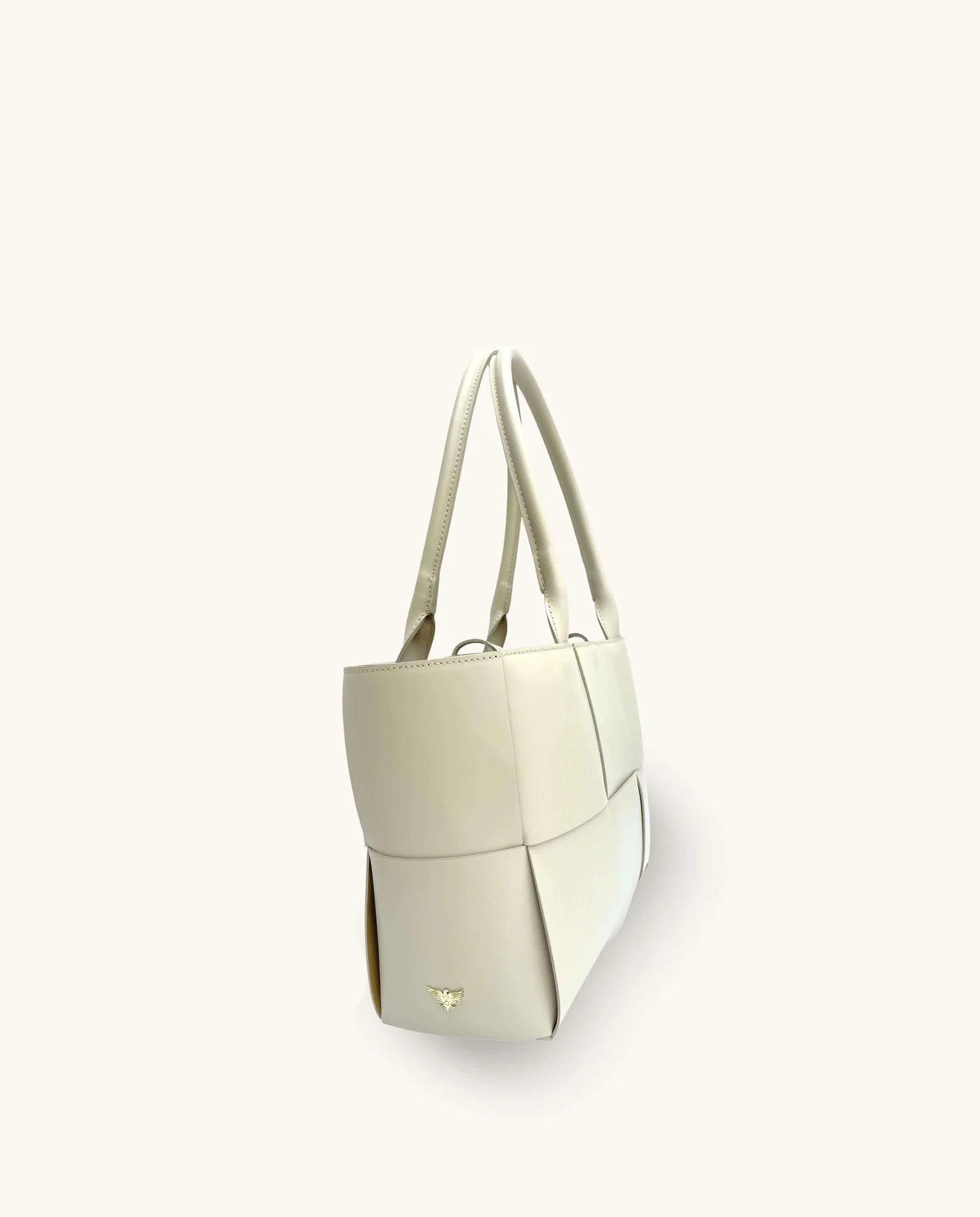 Apatchy London The Tori Stone Leather Tote