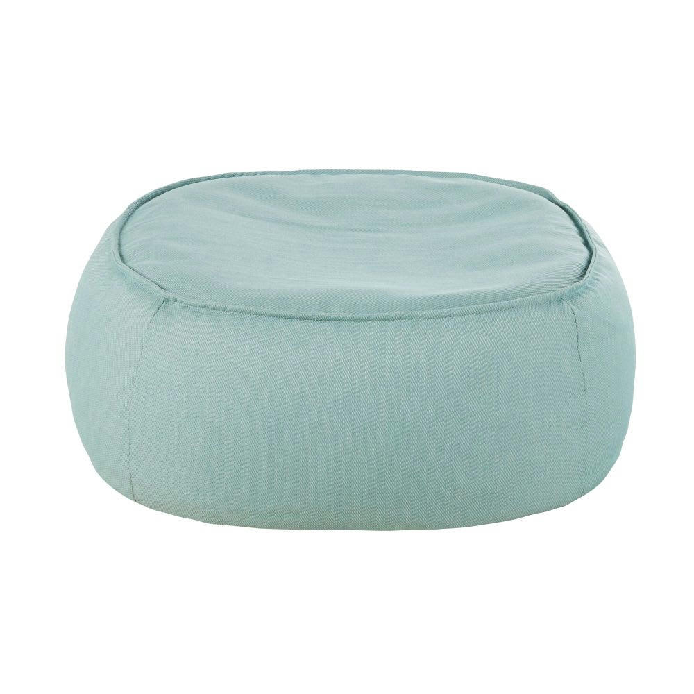 Tampa Business - Pouf professionnel bleu turquoise