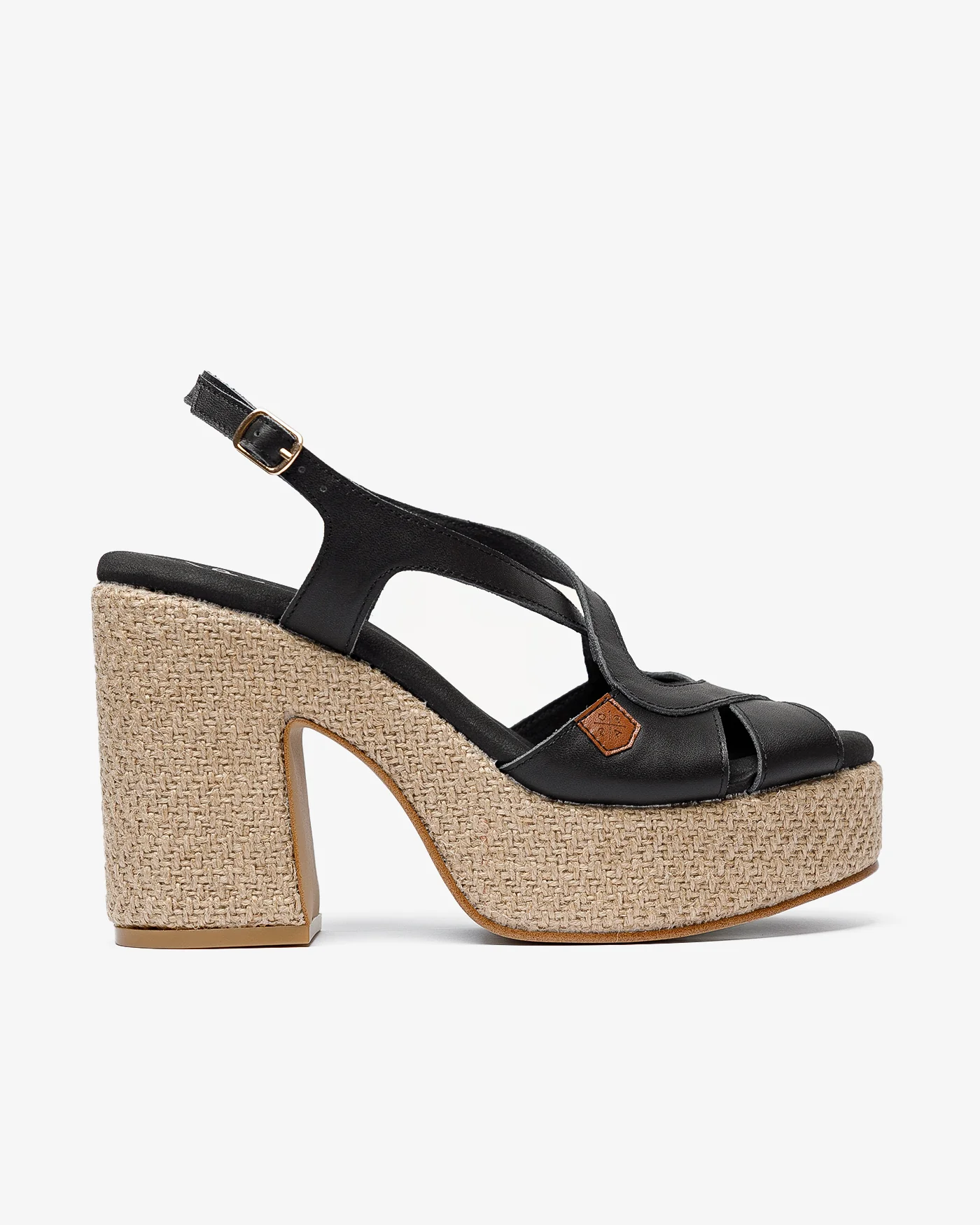 Sandalia Balares Piel Negro