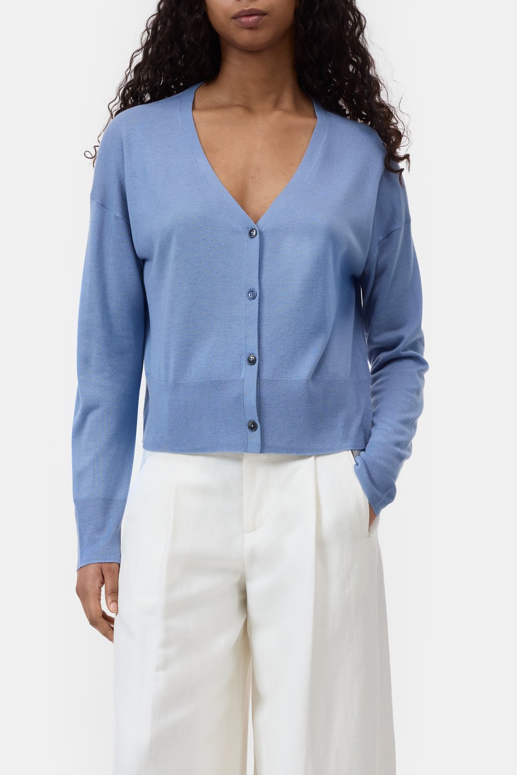 Cardigan aus Seide-Kaschmir-Mix