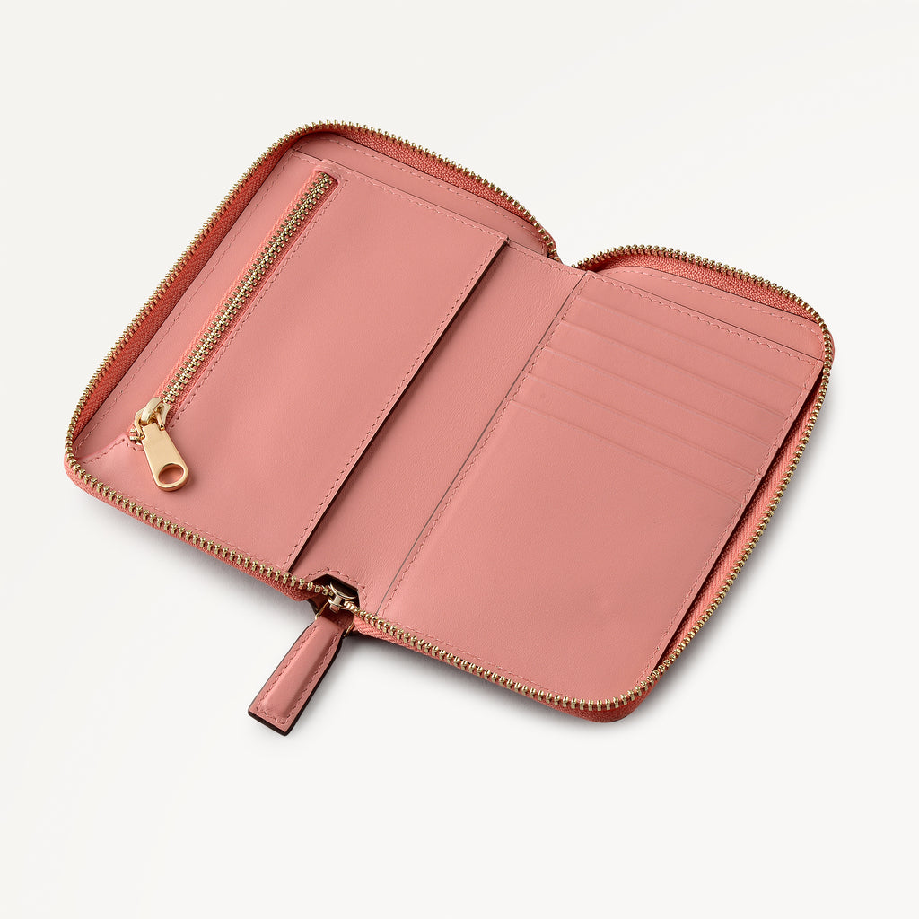 Love You Lots - Medium Zip Around Purse