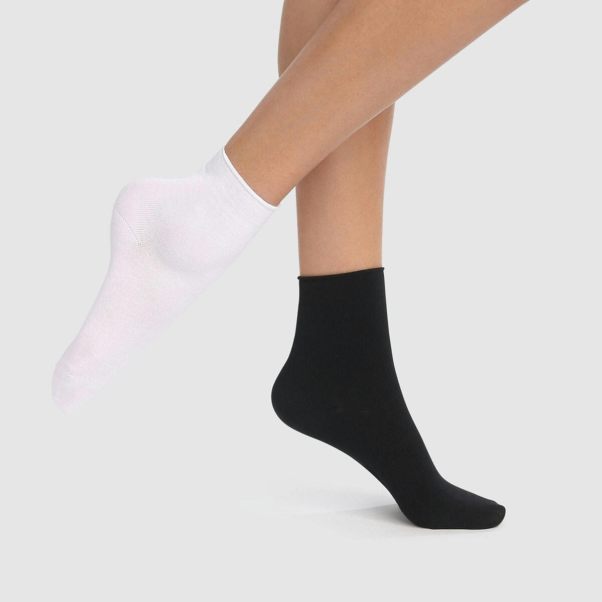 Lot de 2 socquettes modal