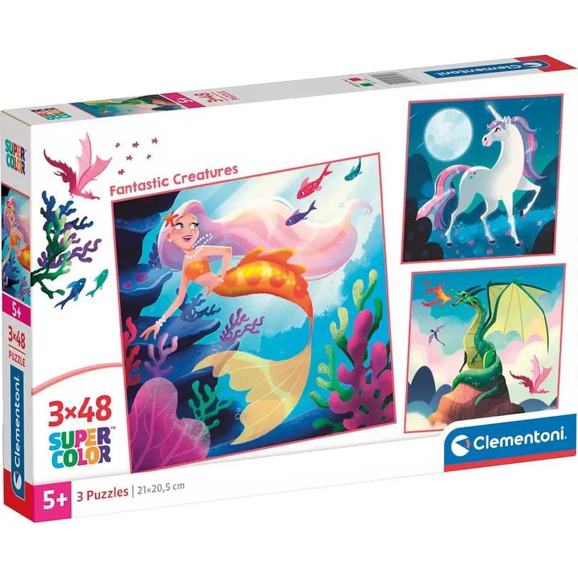 Puzzle 3er-Set Clementoni