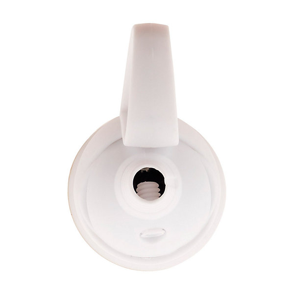 Fiche femelle anneau 1 prise 16A 2P T - Blanc - Zenitech