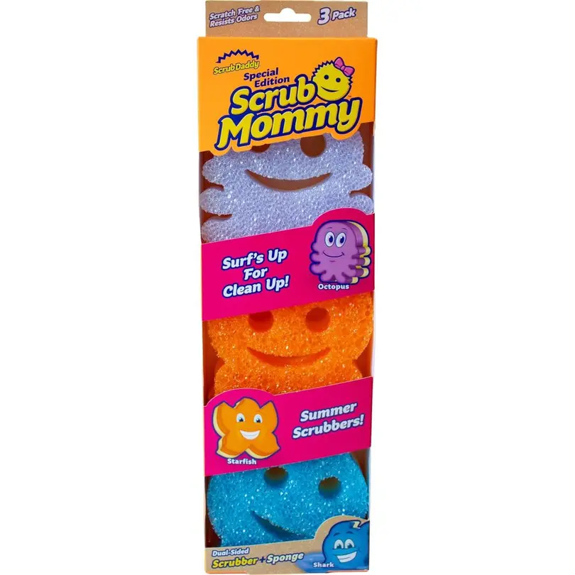 Reinigungsbürste 3er-Set Sommeredition