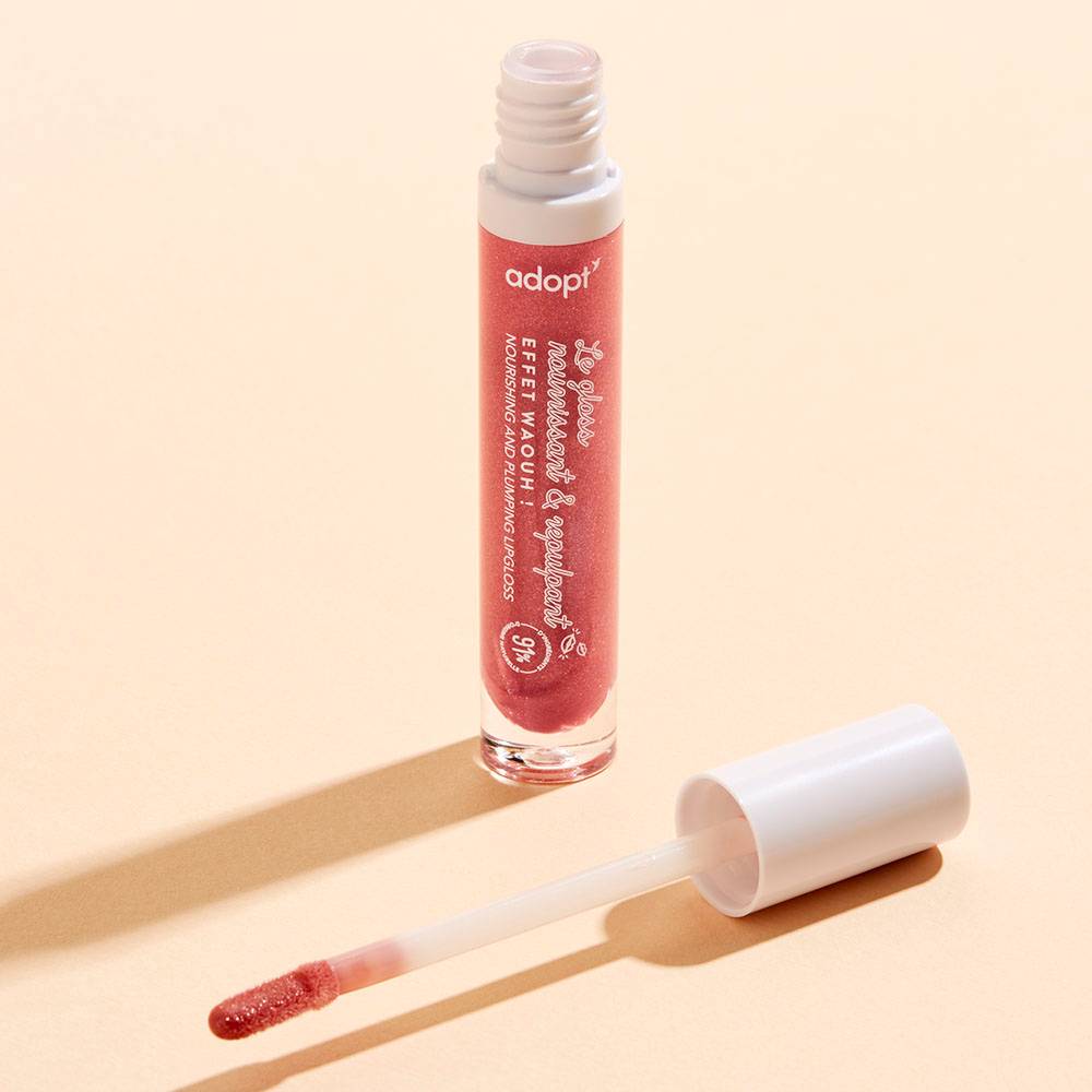 Gloss pailleté effet Wahou !Nourrissant et repulpant