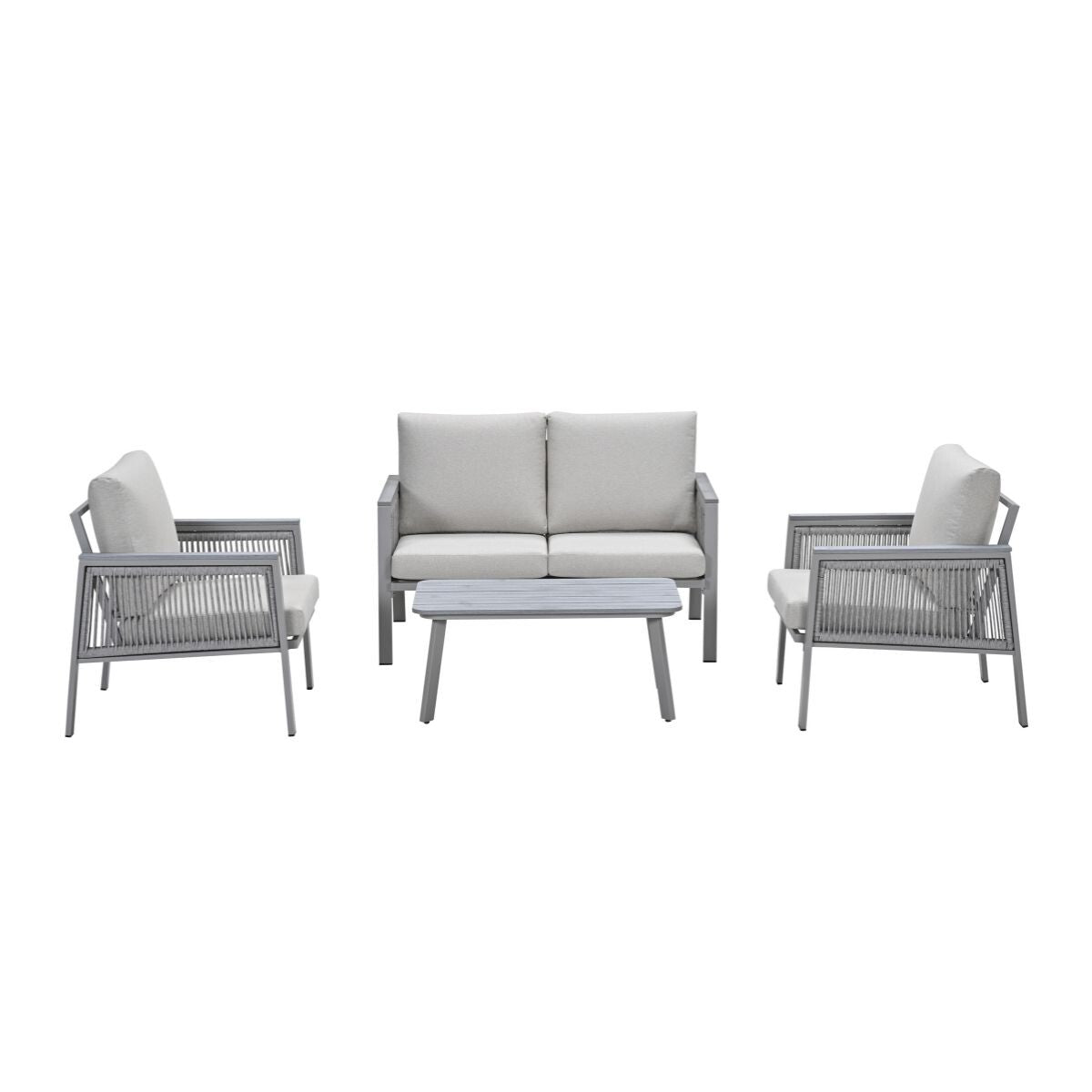 Garden Impressions Loungeset Kreta 4-delig - taupe