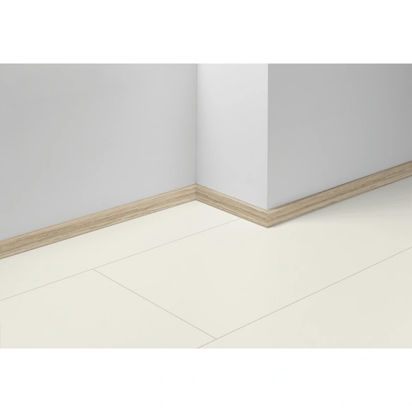Sockelleiste »SL 3«, Esche braun/weiß, MDF, LxHxT: 257 x 4 x 1,6 cm