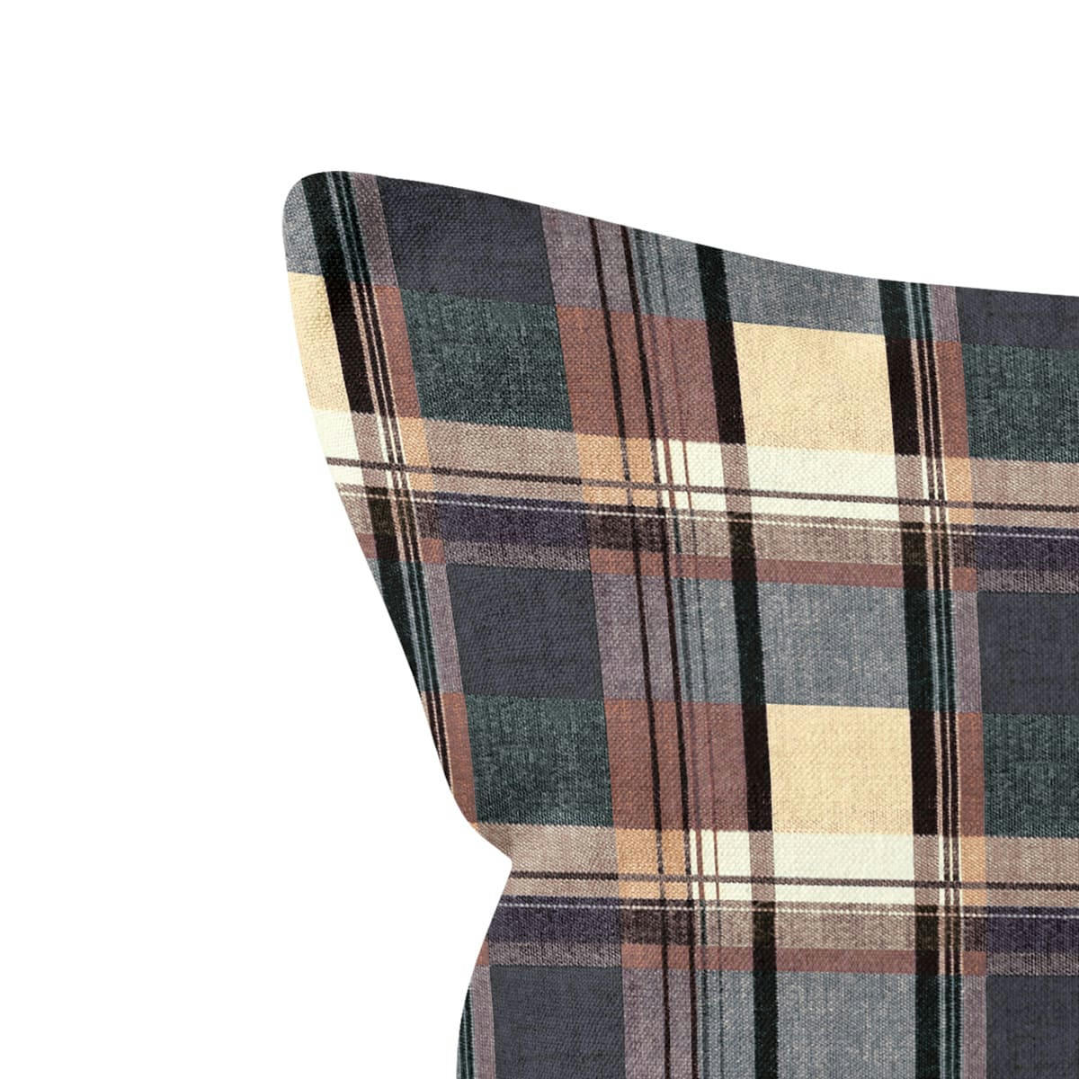 - Coussin déco polyester violet 40x60cm