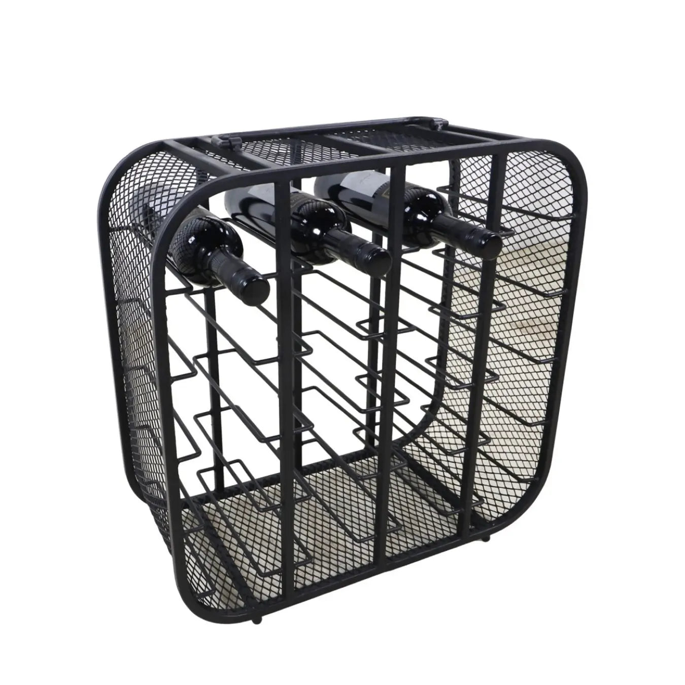 HSM Collection Wijnrek Clambou - staand 20 flessen - zwart